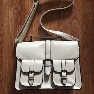 Hibou Faux Leather Crossbody Bag